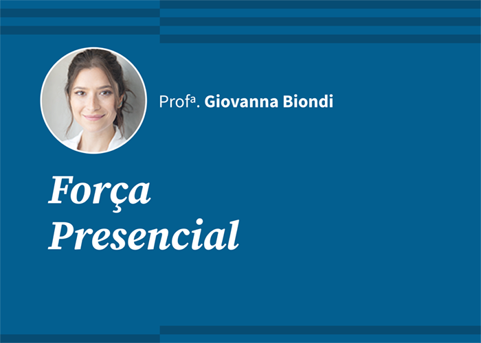 Força Presencial (Profª. Giovanna Biondi / Gravado)